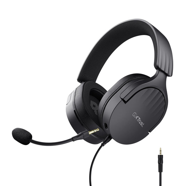 TRUST GXT489 FAYZO HEADSET - SORT