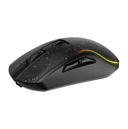 Trådlös Spelmus + Laddningsdocka Dareu A950 RGB 400-12000 DPI (svart)