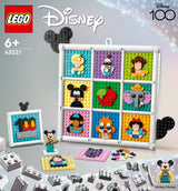 LEGO 43221 Disney 100 år Disney Animerade Ikoner Byggleksak