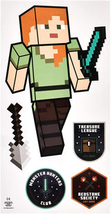 Minecraft Wall Sticker - Minecraft Stickers För Väggen