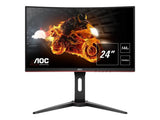 AOC Gaming C24G1 24" 1920 X 1080 VGA (HD-15) HDMI DisplayPort 144Hz