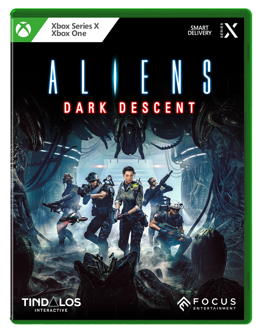Aliens: Dark Descent – Xbox One / Xbox Series X – forside