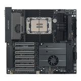ASUS Pro WS W890E-SAGE SE – bundkort set ovenfra
