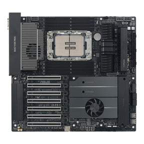 ASUS Pro WS W890E-SAGE SE – bundkort set ovenfra
