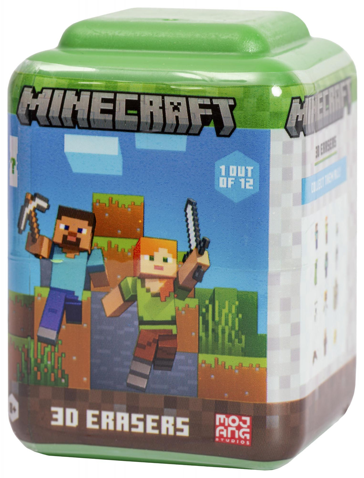 Minecraft - 3D Radiergummi Geekd