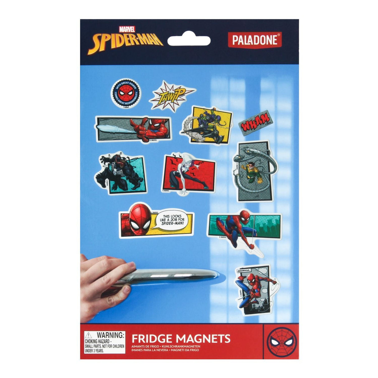 SPIDERMAN KYLSMAGNETER