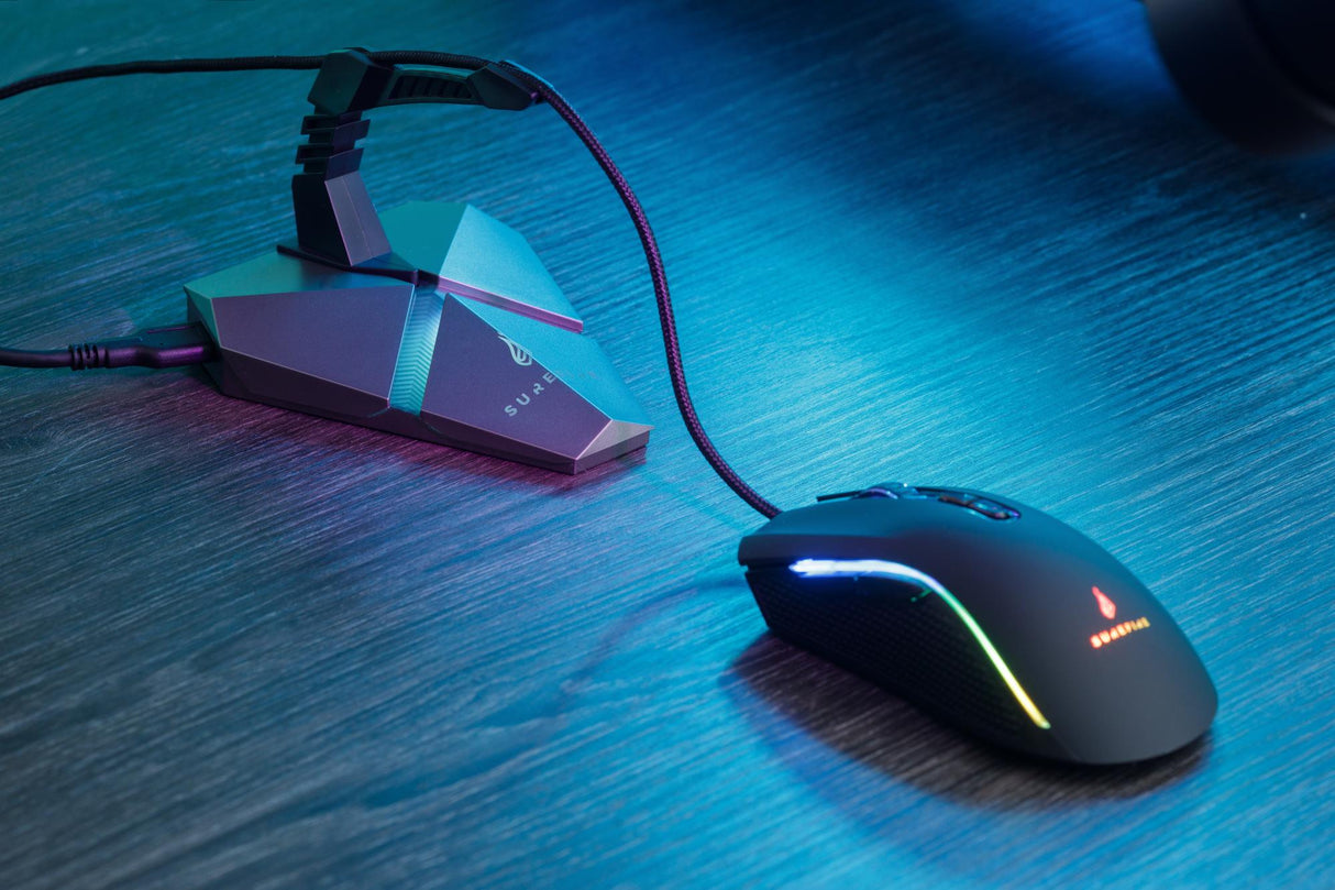 SUREFIRE - Hawk Claw Gaming 7-knappsmus RGB