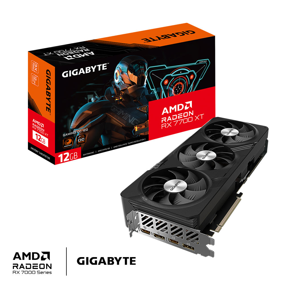 Gigabyte Radeon RX 7700 XT GAMING OC 12G 12GB OC Edition