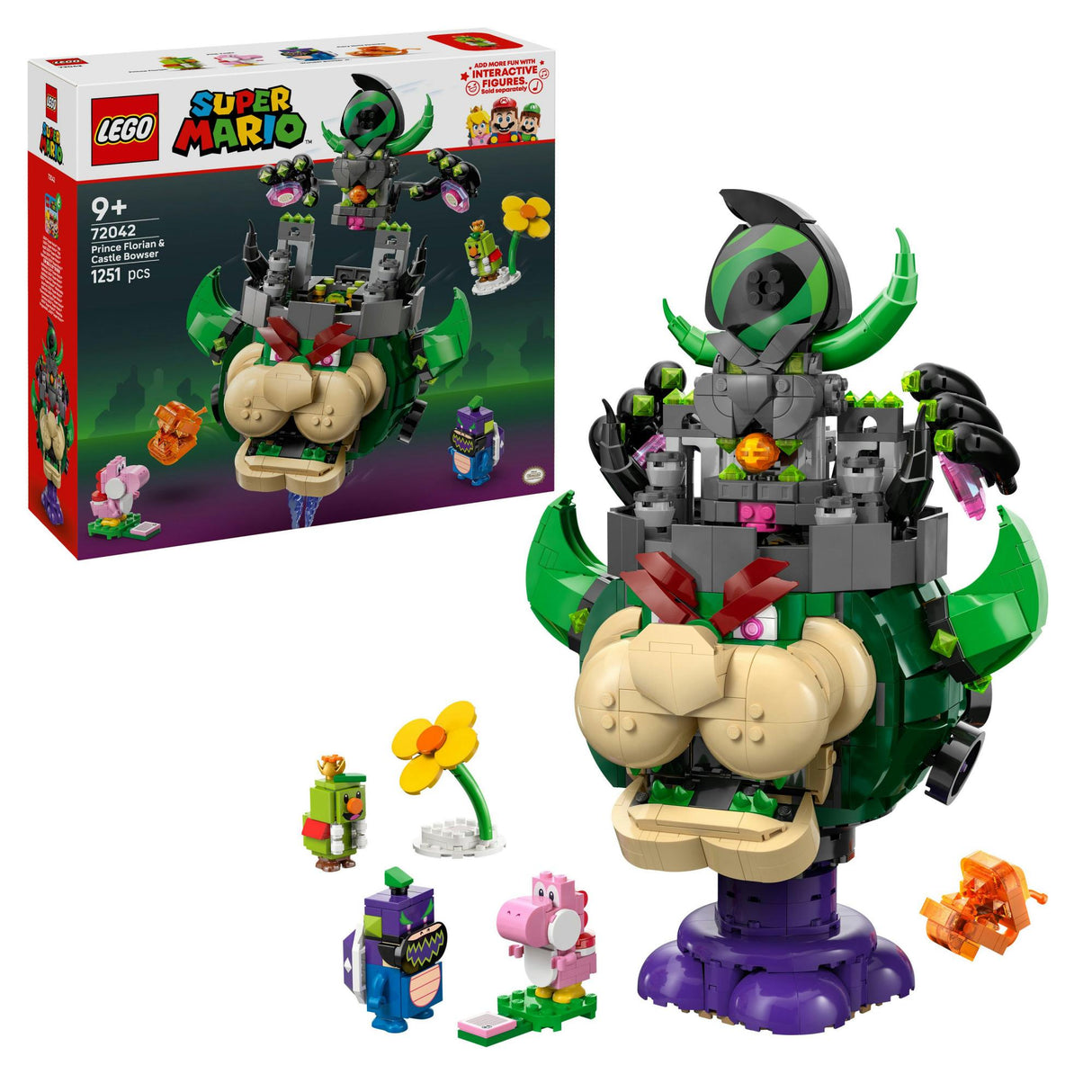 LEGO - Super Mario - Prince Florian & Castle Bowser (72042) LEGO