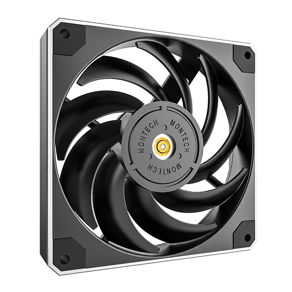 Montech METAL ST12 Svart - Single Tower CPU-kylare / 5 Värmerör