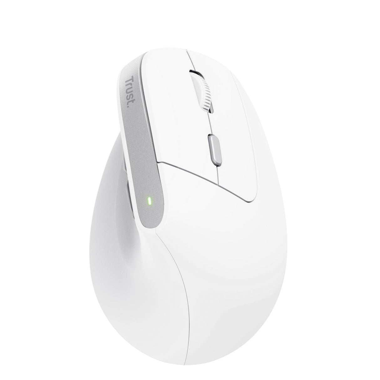 TRUST BAYO II ERGONOMISK TRÅDLÖS MUS - VIT