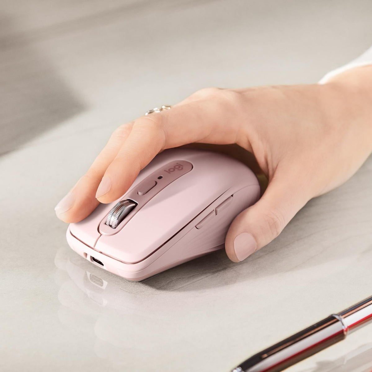 Logitech - MX Anywhere 3 - Rose Logitech
