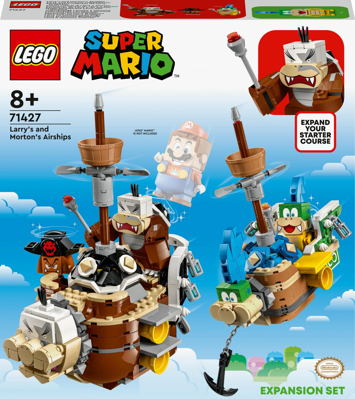 LEGO Super Mario - Larry&#039;s And Morton&#039;s Airships Expansion Set (71427.)