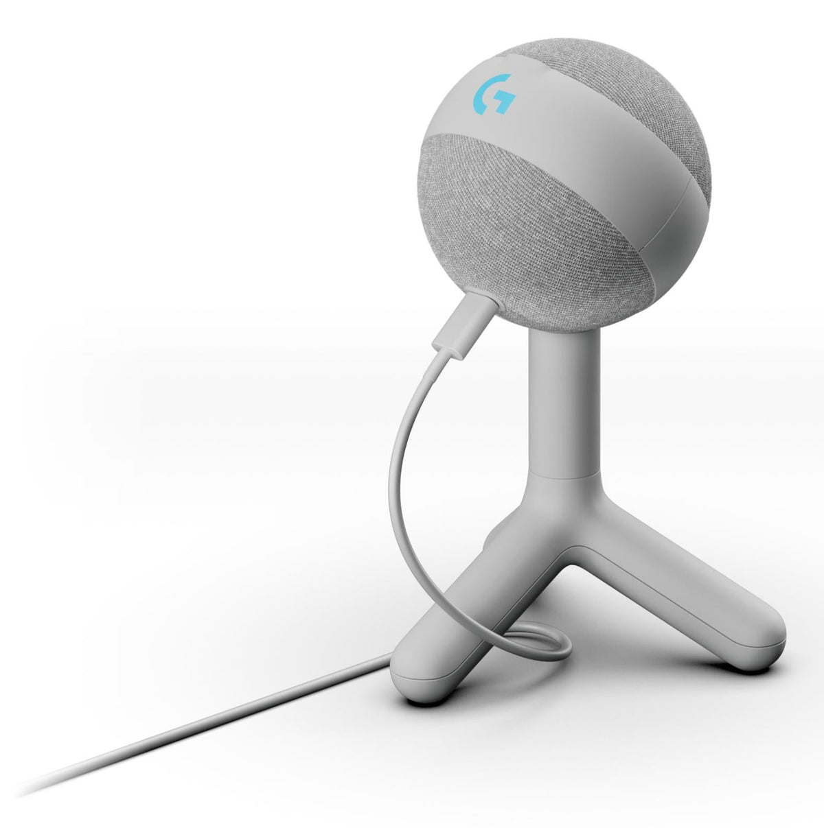 Logitech - Yeti Orb RGB Gaming Mic with LIGHTSYNC, Off-white Logitech