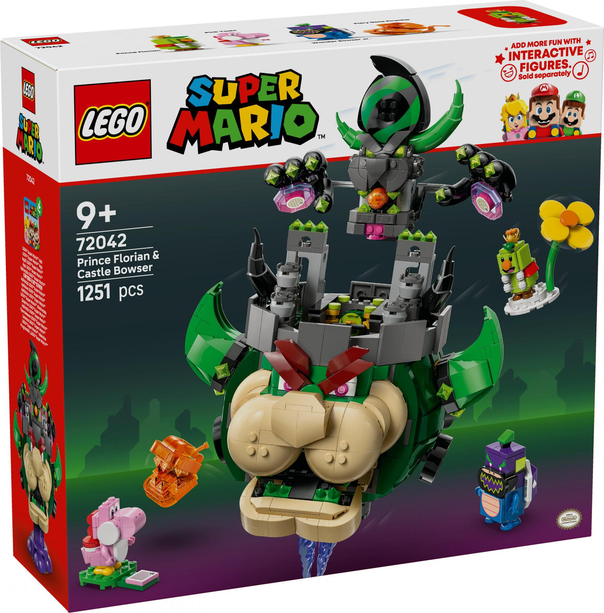 LEGO - Super Mario - Prince Florian & Castle Bowser (72042) LEGO