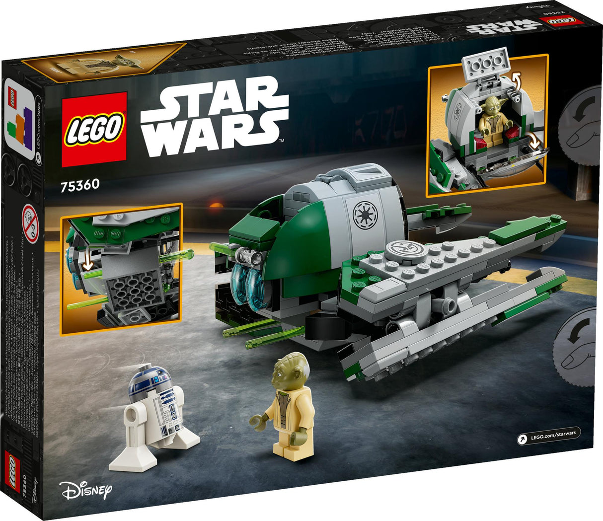 LEGO Star Wars - Yoda&#039;s Jedi Starfighter™ (75360)