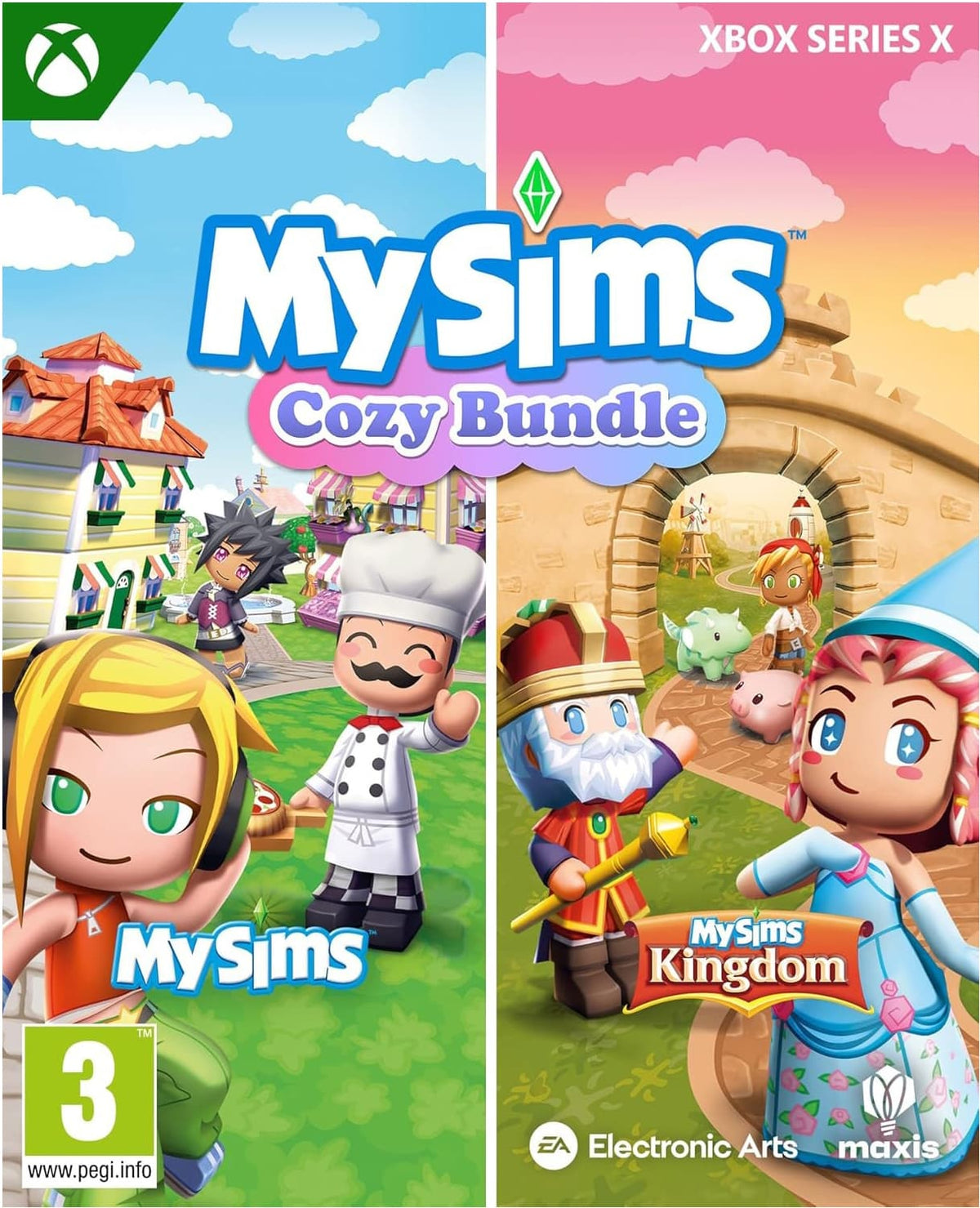 MySims Cozy Bundle – Xbox Series X – forside