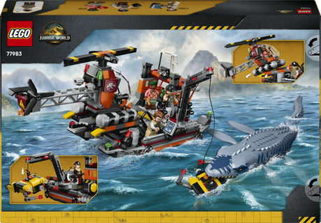LEGO - Jurassic World - Mosasaurus Dinosaur Boat Attack (77983) LEGO