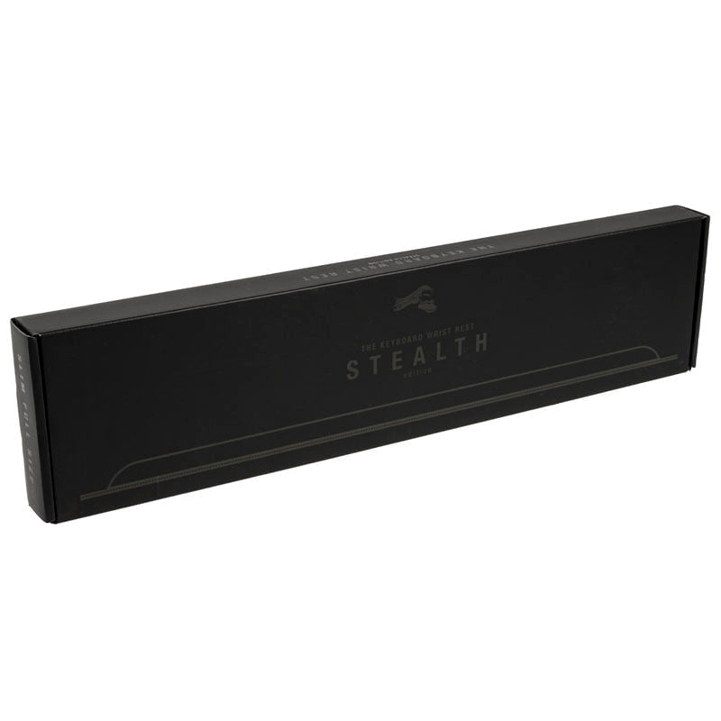 Glorious - Stealth Wrist rest Slim - Fullstorlek, Svart