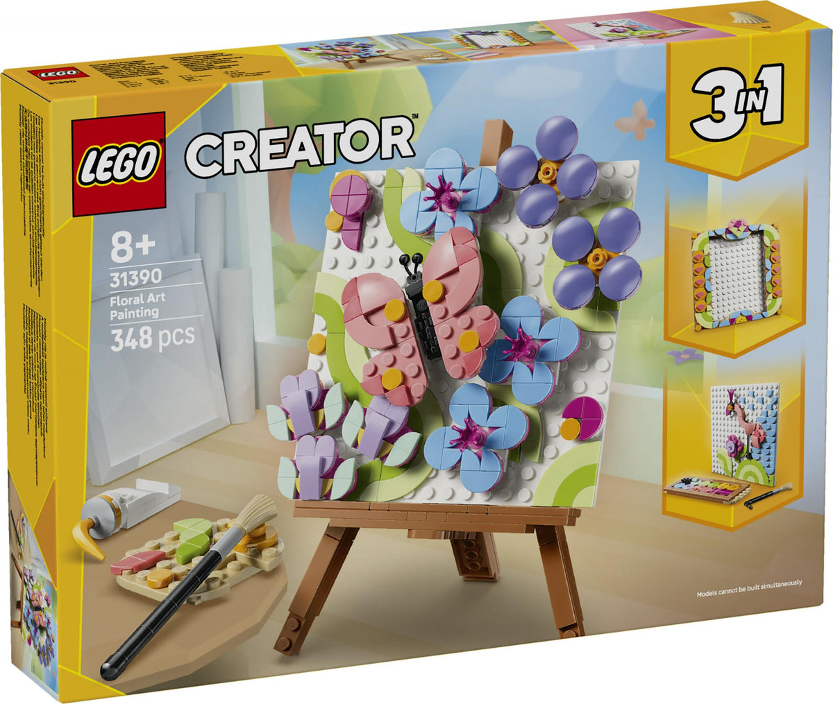LEGO - LEGO Creator - Floral Art Decor Painting (31390) LEGO