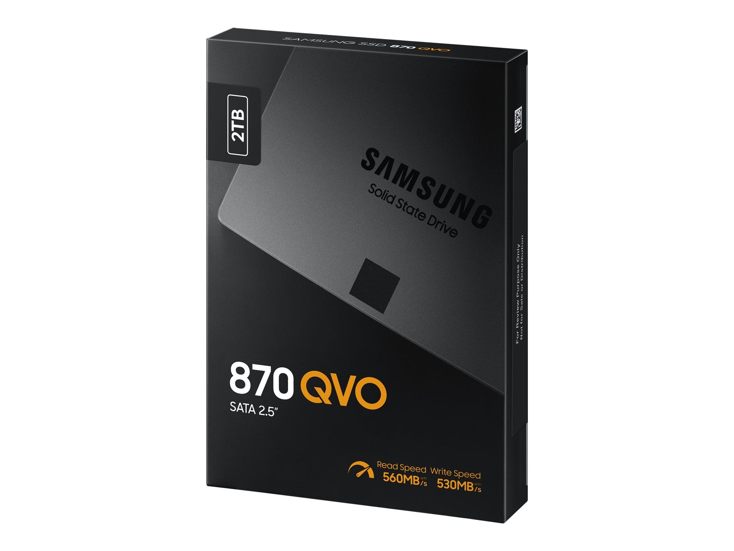 Samsung 870 QVO SSD MZ-77Q2T0BW 2TB 2,5" SATA-600