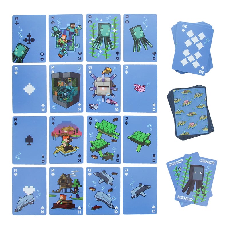 Minecraft Waterproof Playing Cards