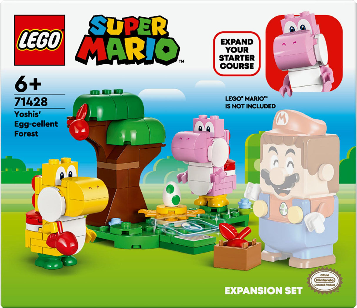 LEGO Super Mario - Yoshis&#039; ägg-cellent Skogsexpansionsset (71428)