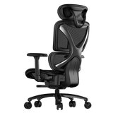 ThunderX3 XTC Mesh Black - Nätstol, Max 125 Kg, 3d Armstöd, Klass 4 Gaslyft