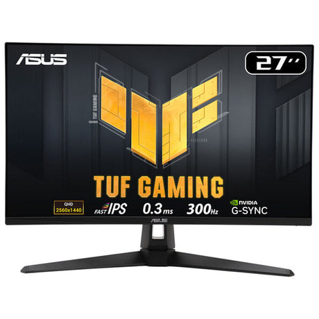 ASUS TUF Gaming VG27AQM5A set forfra med 300 Hz og Fast IPS