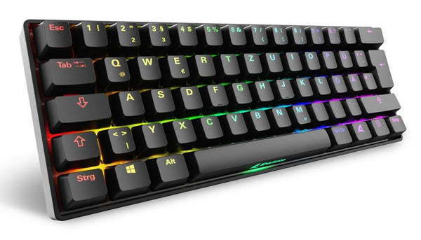 Sharkoon SKILLER SGK50 S4 Gen2 – sort, Gateron Yellow, DE