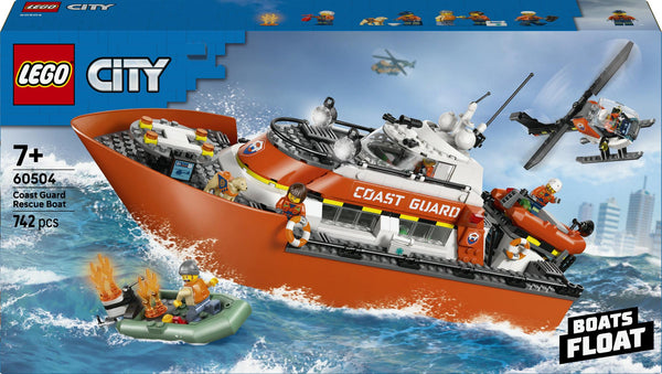 LEGO City – Coast Guard Rescue Boat & Helicopter