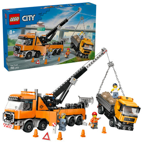 LEGO - LEGO City - Heavy-Duty Recovery Tow Truck with Crane (60467) Lego