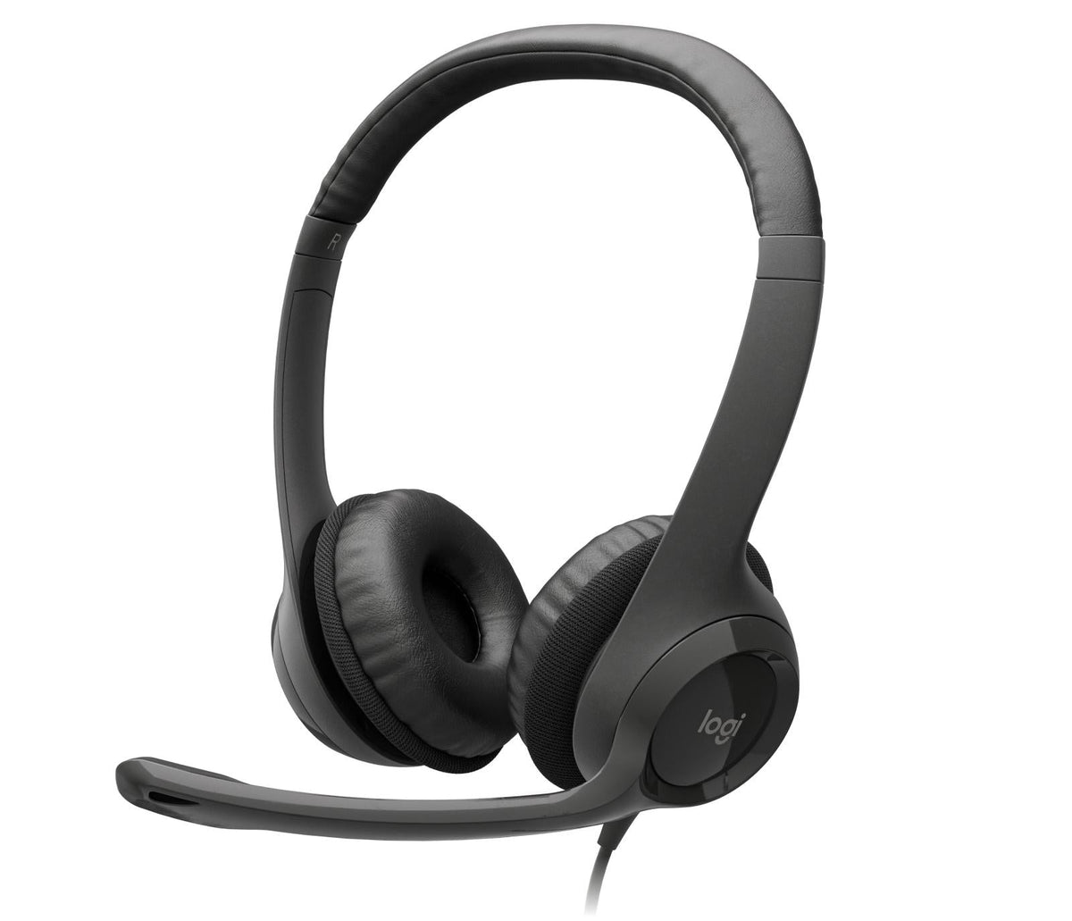 Logitech - H390 USB Headset black Logitech