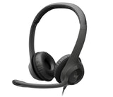 Logitech - H390 USB Headset black Logitech