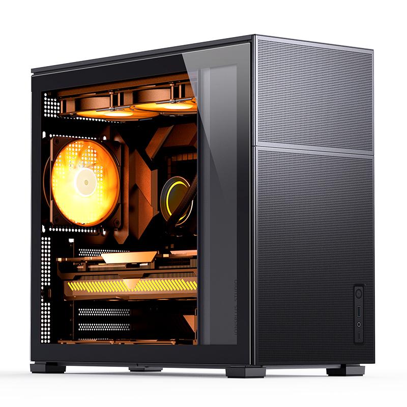 Jonsbo D41 MESH ATX Fodral, Härdat Glas - Svart