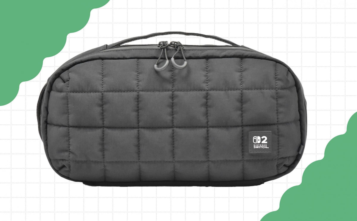 HORI - Puff Pouch - Black - Mid-size HORI