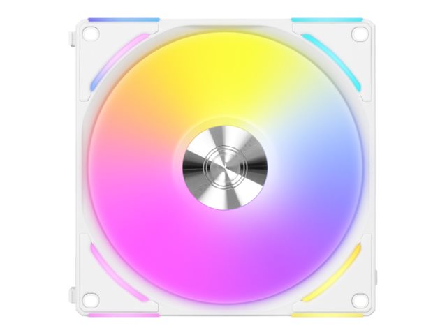 Lian Li UNI FAN AL140 V2 RGB PWM Fläkt - 120mm, Vit