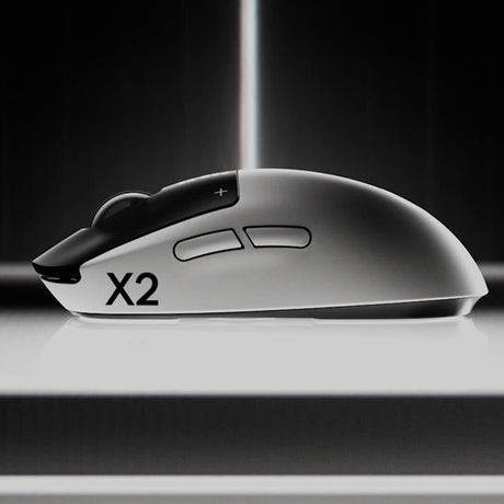 Logitech Pro X2 Superstrike Optisk Trådløs Hvid Logitech