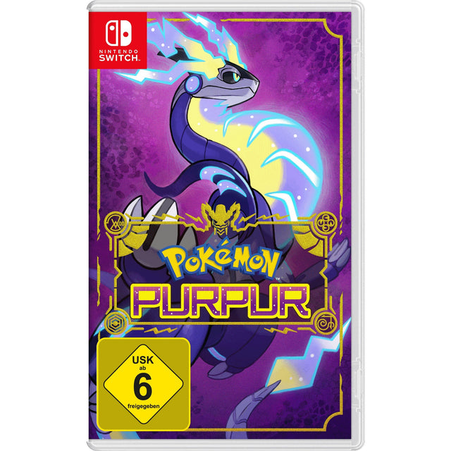 Pokémon Violet – fysisk Nintendo Switch-udgave med tysk omslag