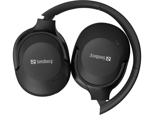 Sandberg Trådløst Rejseheadset ANC+ENC - Sort Sandberg