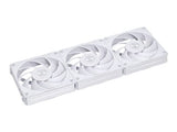 Lian Li UNI FAN P28 PWM 3-pack 120 Mm Vit, 28 Mm Tjocklek, Kedjebar