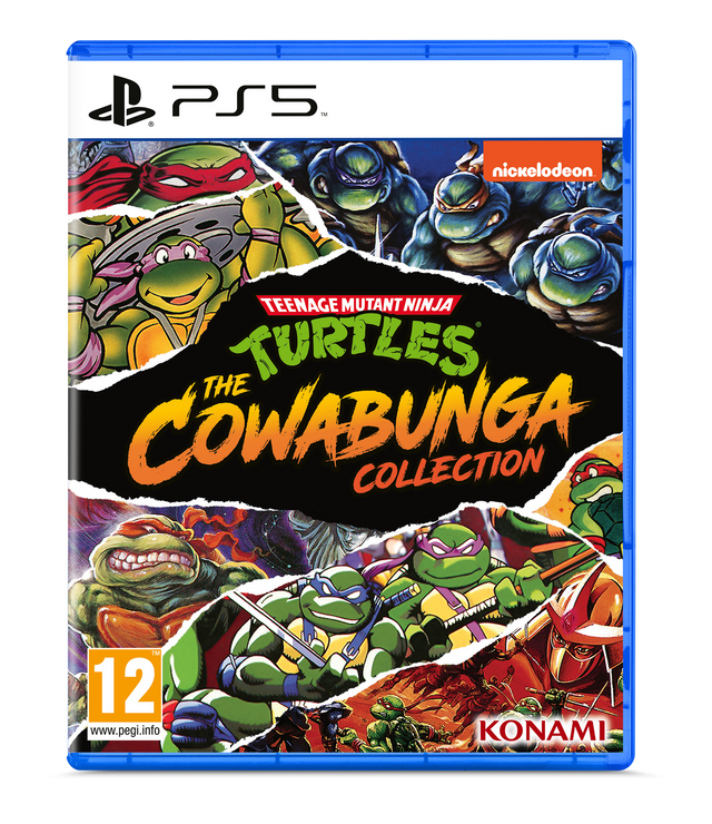 Teenage Mutant Ninja Turtles: The Cowabunga Collection – PlayStation 5 – spilomslag