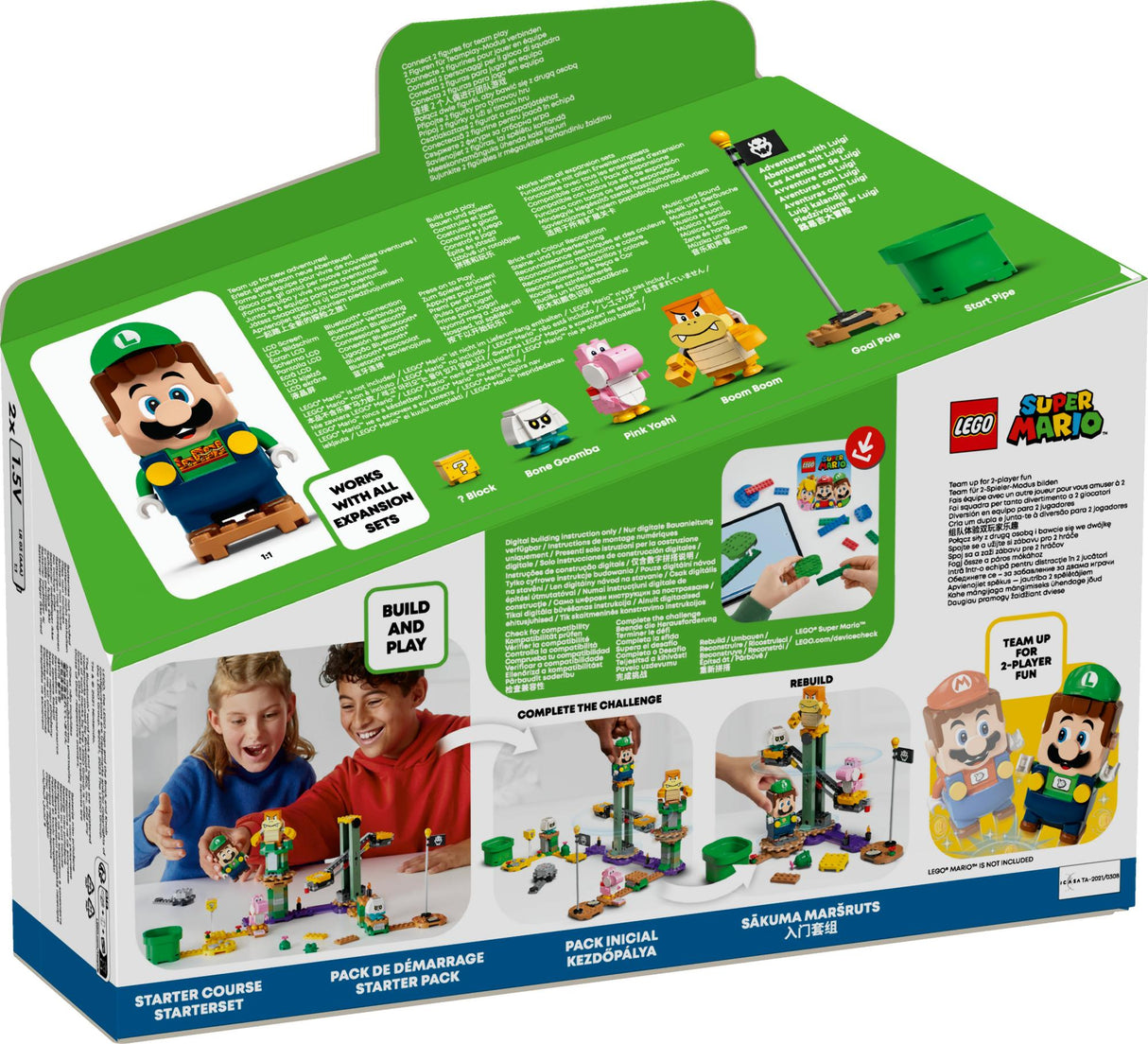 LEGO Super Mario - Äventyr Med Luigi Bana (71387)