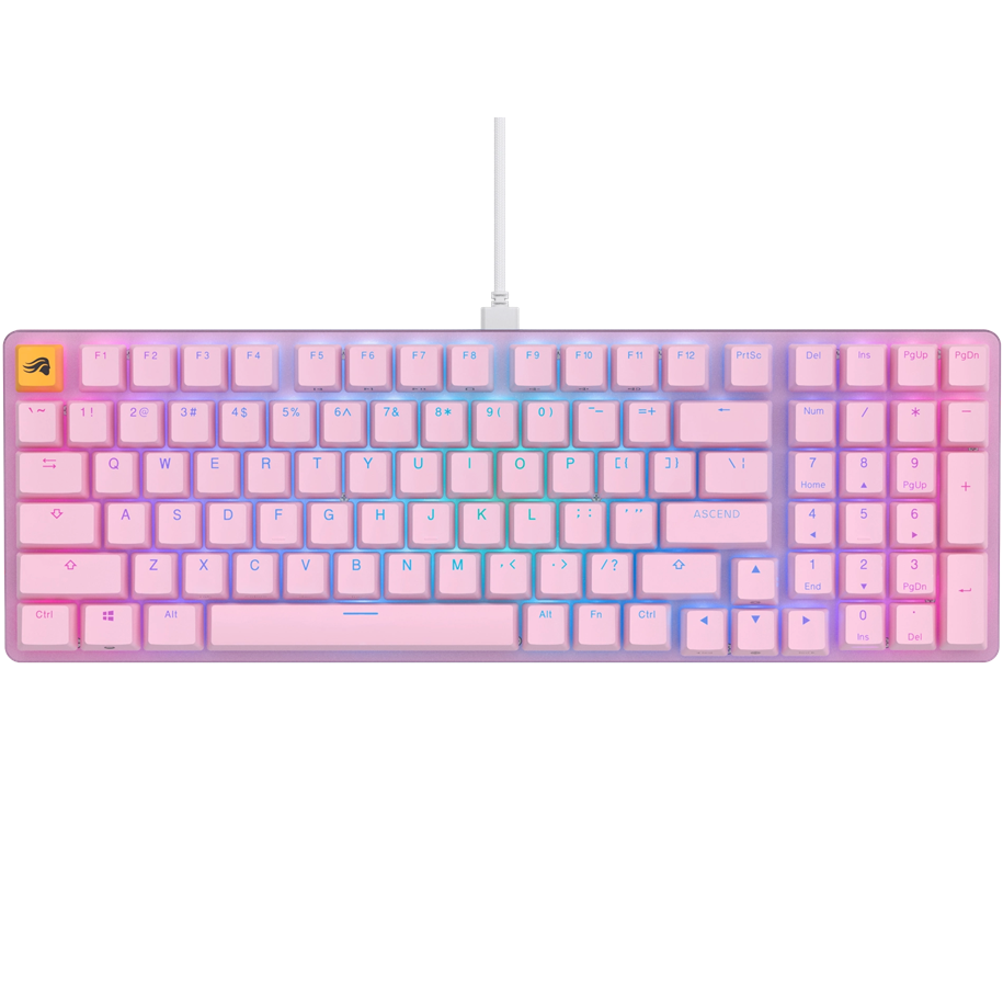 Glorious GMMK 2 Compact 96% - Fox Switch, NO-Layout - Rosa