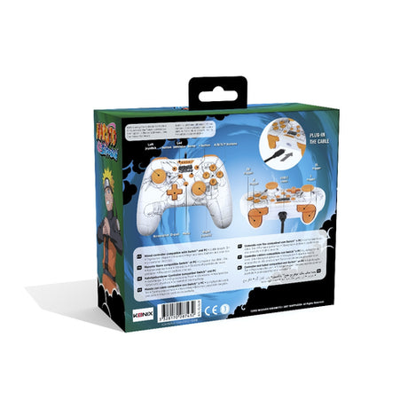 Konix Naruto Kakashi – kablet controller til Switch og PC – hvid – produktbillede 14
