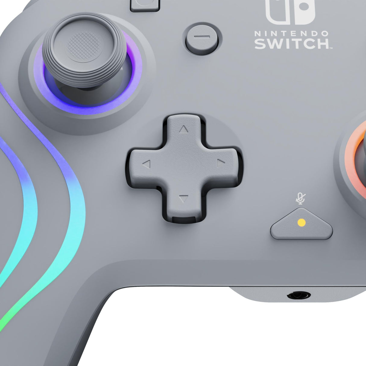 PDP Afterglow Wave Wired Controller Grey Switch PDP