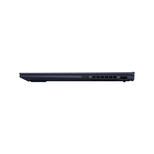 ASUS ExpertBook B9 OLED B9403CVAR-PP1735X – detalje af tilslutninger (vinkel 2); tastaturlayout illustrativt