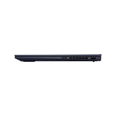 ASUS ExpertBook B9 OLED B9403CVAR-PP1735X – detalje af tilslutninger (vinkel 2); tastaturlayout illustrativt