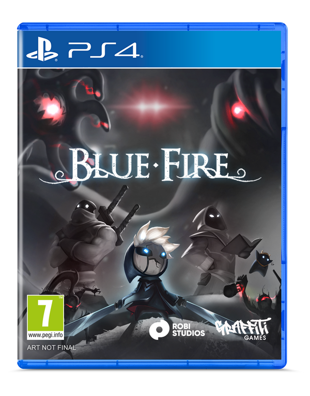 Blue Fire – PlayStation 4 – spilomslag