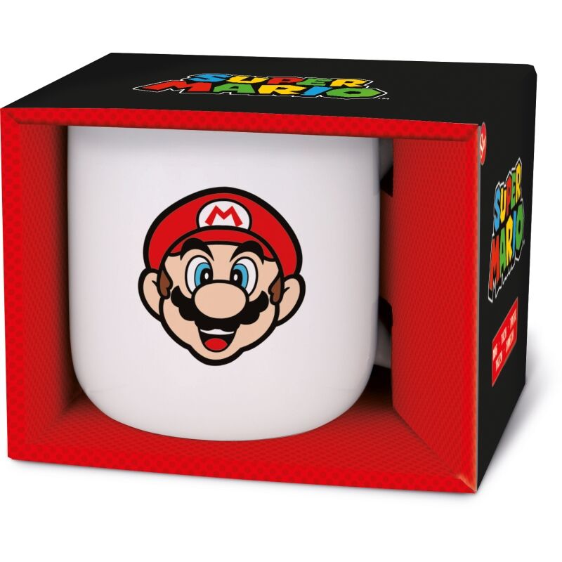 Frukostkopp Super Mario Face 400 Ml